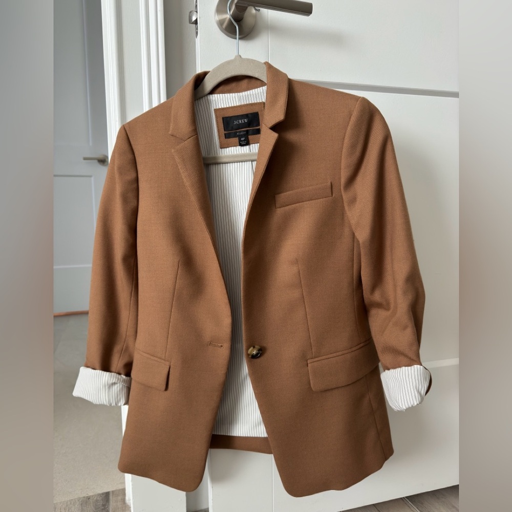 J Crew Camel Blazer
